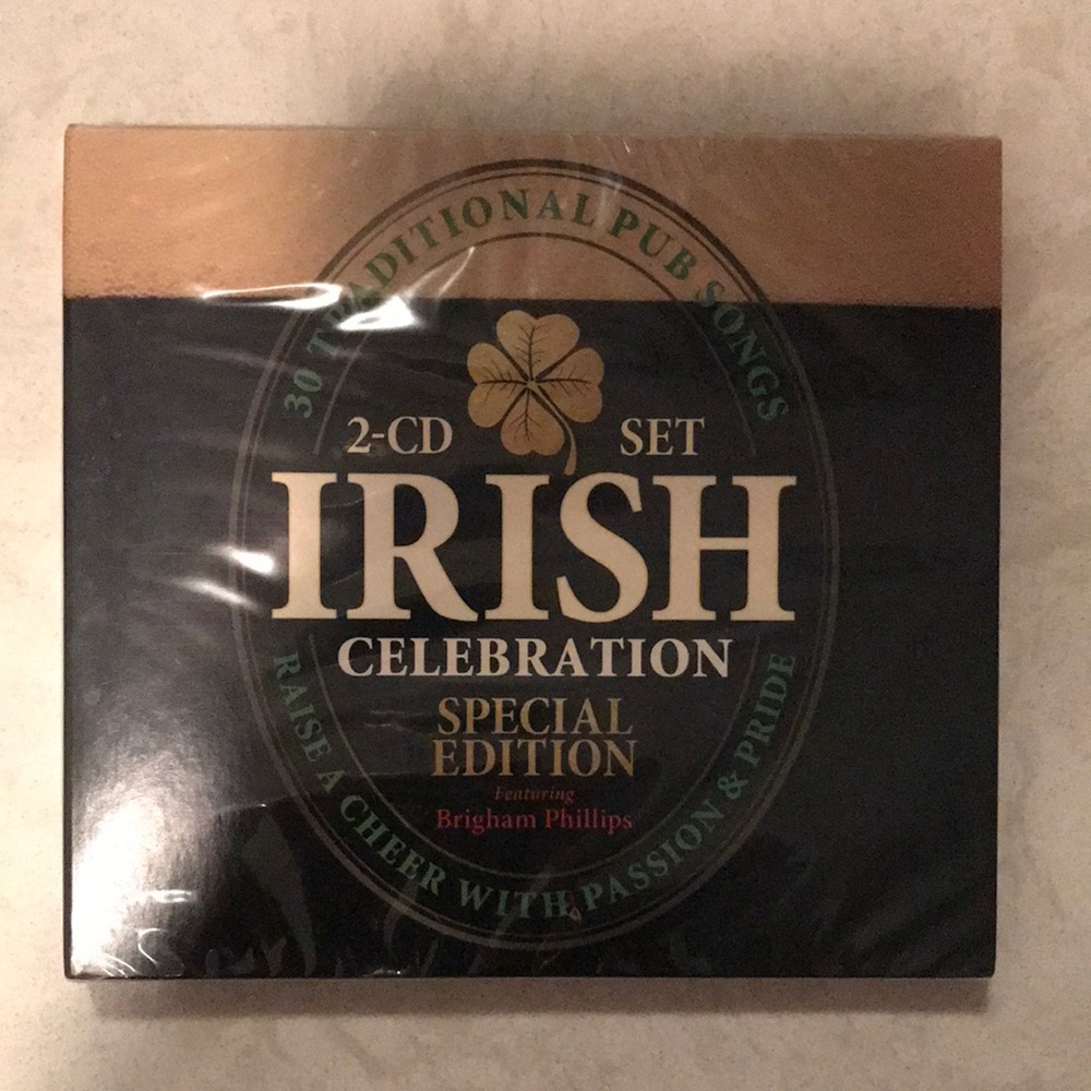 🍀HOST PICK🍀 Irish Celebration Special Edition feat. Bingham Phillips 2-CD Set